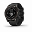Умные часы Garmin Fenix 7 Pro Sapphire Solar титановый угольно-серый DLC с черным ремешком