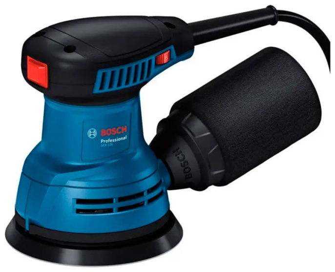 Эксцентриковая шлифовальная машина Bosch GEX 125 (06013A80F0)