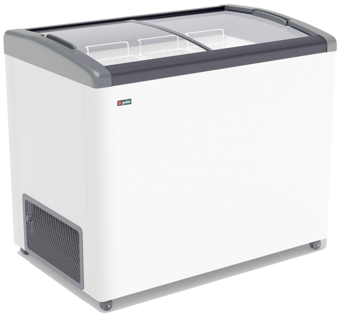 Морозильный ларь Gellar FG 350 E серый