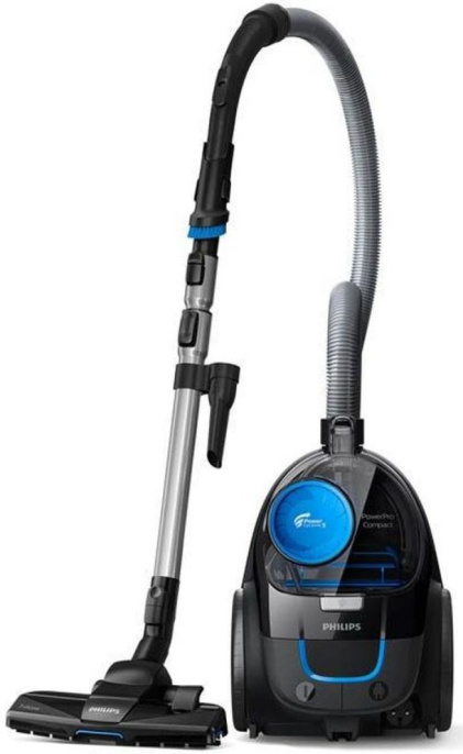Пылесос напольный Philips 3000 Series FC9331/09 900Вт черный/синий