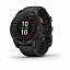 Умные часы Garmin fēnix 7 Pro Solar Edition серый с черным ремешком