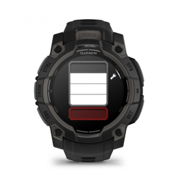 Умные часы Garmin Instinct 3 AMOLED 45 mm Black with Black Band