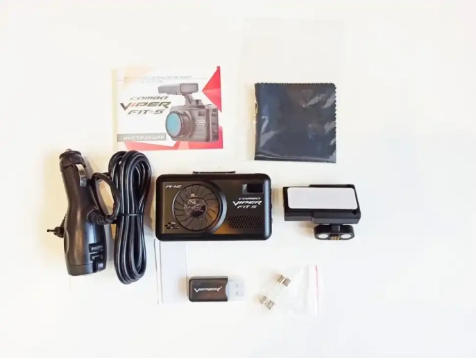 Viper FIT S Wi-Fi Signature, GPS, ГЛОНАСС - видеорегистратор с сигнатурным радар-детектором