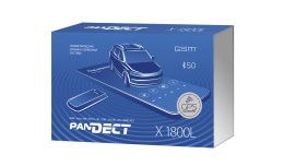 Pandect X-1800L GPS - автосигнализация с автозапуском c встроенный 2G GSM-модем, Bluetooth 5.0, 2xCAN, LIN, GPS/GLONASS-приёмник