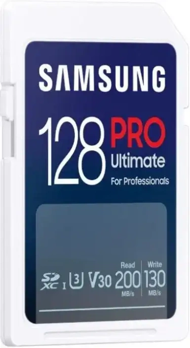 Карта памяти mSD+AD Samsung Ultimate Plus  SDXC 128 ГБ
