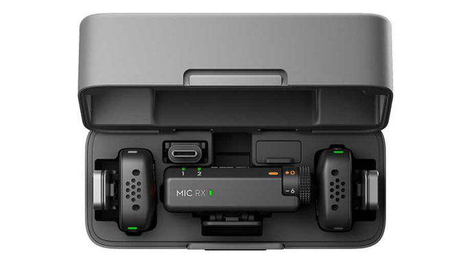 Беспроводной микрофон DJI Mic Mini (2 TX + 1 RX + Зарядный футляр)