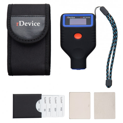 Толщиномер rDevice RD-997 OLED (до -40 гр., рубиновый датчик, оцинковка, магнитная шпатлевка)