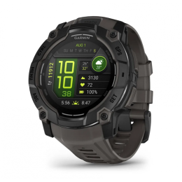 Умные часы Garmin Instinct 3 Amoled 50 mm black with Charcoal Band