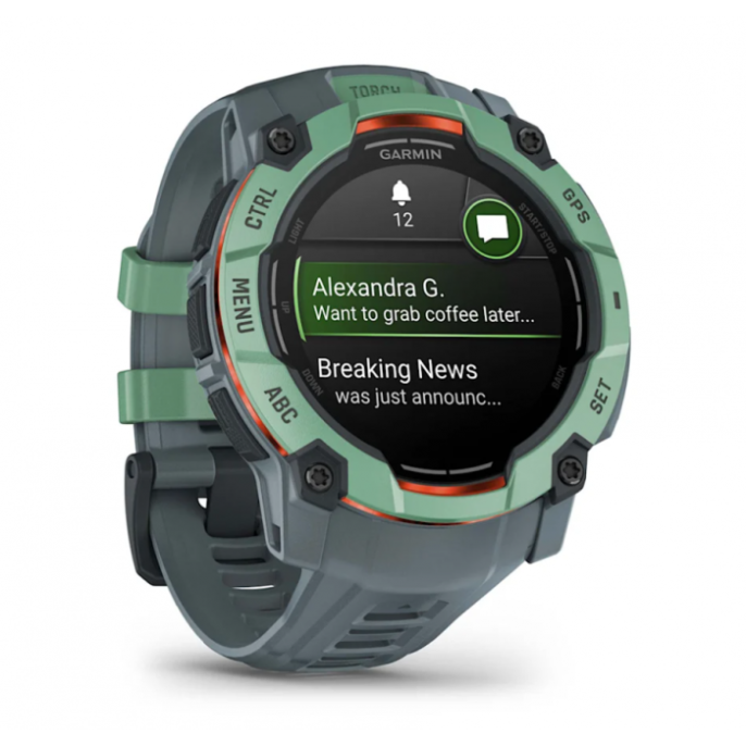 Умные часы Garmin Instinct 3 AMOLED 50 mm Neo Tropic with Twilight Band