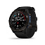 Умные часы Garmin Descent MK3i - 51 мм титан Carbon Grey DLC с черным силиконовым ремешком