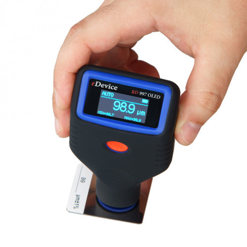 Толщиномер rDevice RD-997 OLED (до -40 гр., рубиновый датчик, оцинковка, магнитная шпатлевка)