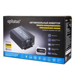 Автомобильный инвертор Eplutus PW-2012R с дистанционным управлением / 2000W