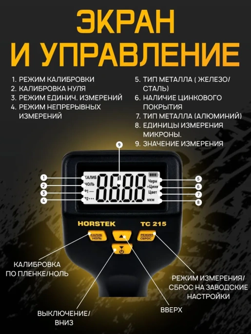 Толщиномер Horstek TC-215