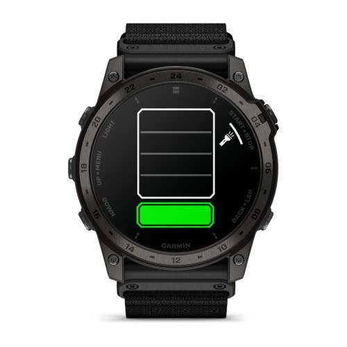 Умные часы Garmin Tactix 7 Amoled edition, черный нейлоновый ремешок