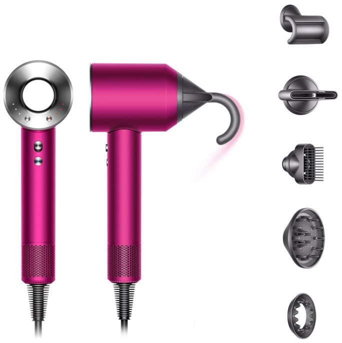 Фен Dyson Supersonic HD07 в цвете Fuchsia