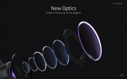 FPV очки Skyzone SKY04X Pro  -  Full HD очки с регулируемыми линзами и OLED экраном (без акб)