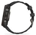 Умные часы Garmin Fenix 8, 47 мм, AMOLED, Sapphire Carbon Gray DLC Titanium with Black/Pebble Gray Silicone