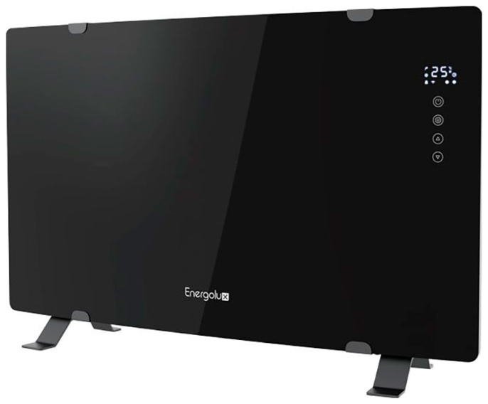 Конвектор Energolux ECH-1000E-J1-BG, черное стекло