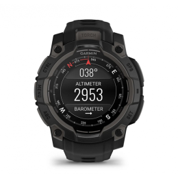 Умные часы Garmin Instinct 3 AMOLED 45 mm Black with Black Band