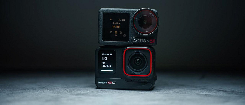 DJI Osmo Action 5 Pro и Insta360 Ace Pro: для профи или для любителей? DJI Osmo Action 5 Pro и Insta360 Ace Pro: для профи или для любителей?