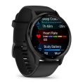 Умные часы Garmin Venu 3 черные с серым безелем