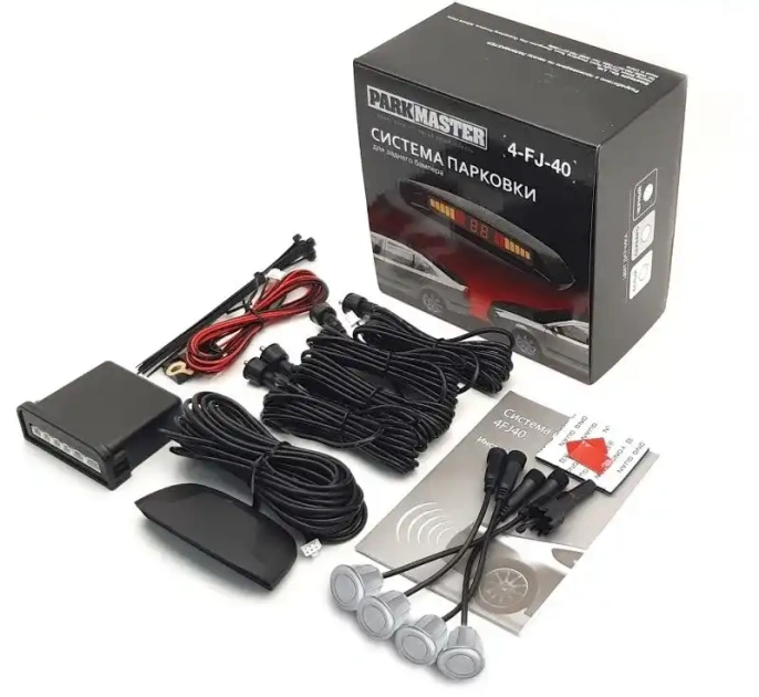 Парктроник Parkmaster 4-FJ-40 Silver