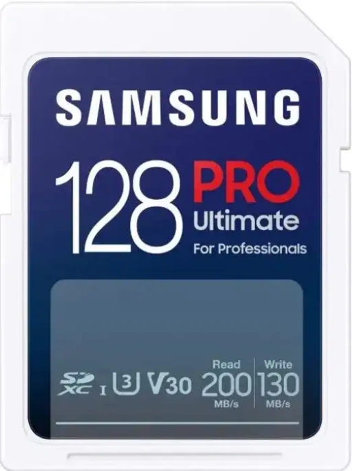 Карта памяти mSD+AD Samsung Ultimate Plus  SDXC 128 ГБ