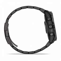 Умные часы Garmin Fenix 7X Pro Sapphire Solar Edition Титановый угольно-серый корпус с DLC-покрытием и титановым браслетом