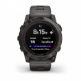 Умные часы Garmin Fenix 7X Pro Sapphire Solar Edition Титановый угольно-серый корпус с DLC-покрытием и титановым браслетом
