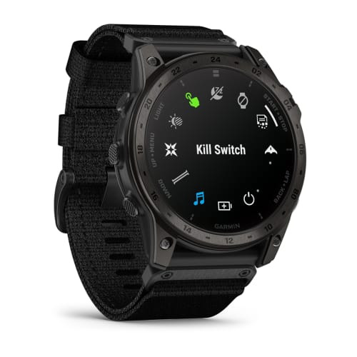 Умные часы Garmin Tactix 7 Amoled edition, черный нейлоновый ремешок