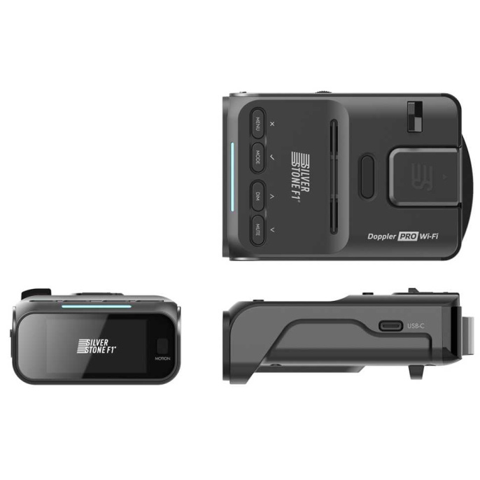 SilverStone F1 Doppler PRO Wi-Fi - сигнатурный радар-детектор премиум класса