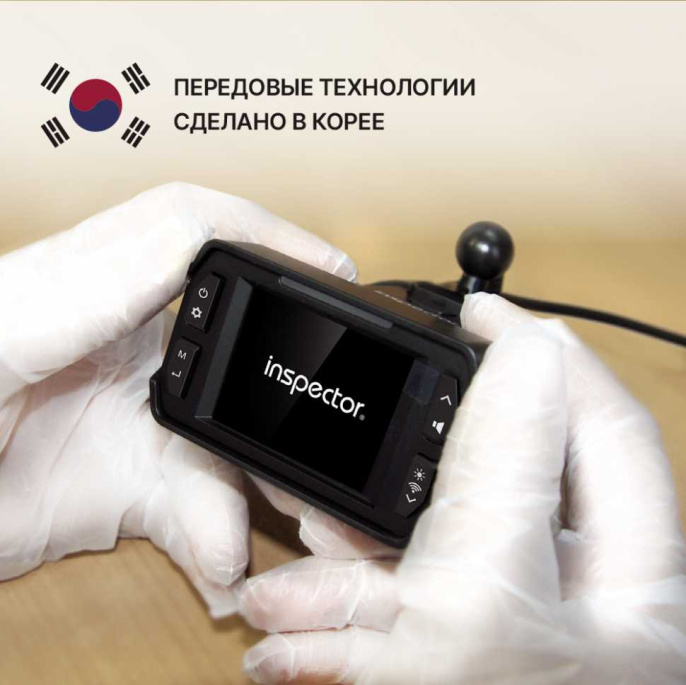 Inspector Star Air - сигнатурный радар-детектор с LNA усилителем