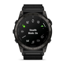 Умные часы Garmin Tactix 7 Amoled edition, черный нейлоновый ремешок