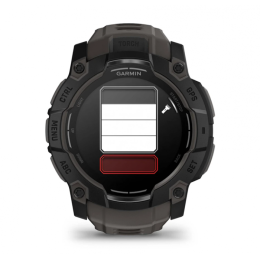 Умные часы Garmin Instinct 3 Amoled 50 mm black with Charcoal Band