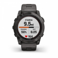 Умные часы Garmin Fenix 7X Pro Sapphire Solar Edition Титановый угольно-серый корпус с DLC-покрытием и титановым браслетом