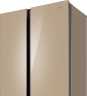 Холодильник Side-by-Side Weissgauff WSBS 1036 Inverter NoFrost Premium Champagne Glass
