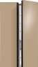 Холодильник Side-by-Side Weissgauff WSBS 1036 Inverter NoFrost Premium Champagne Glass