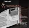 Холодильник Side-by-Side Weissgauff WSBS 1036 Inverter NoFrost Premium Champagne Glass
