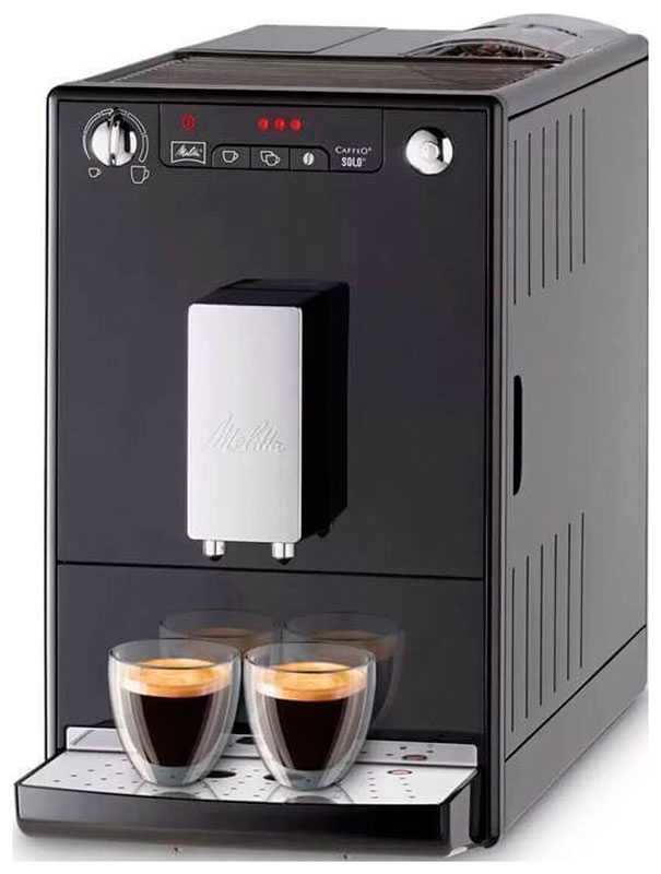 Кофемашина автоматическая Melitta Solo (E 950-544) Matt Black