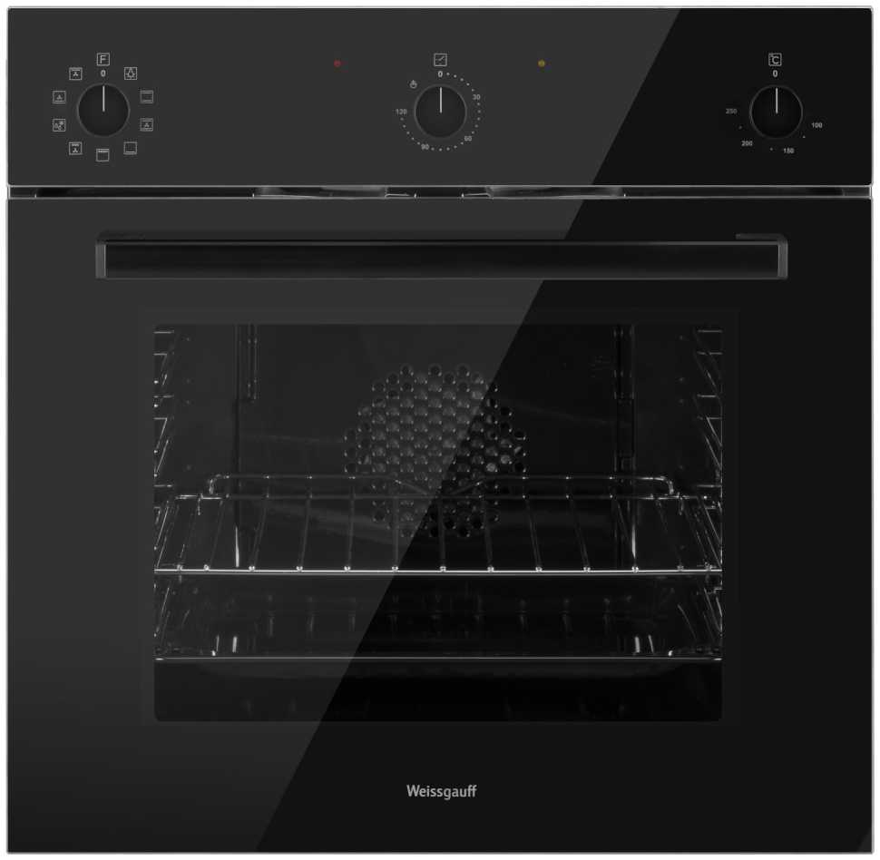 Электрический духовой шкаф Weissgauff EOV 676 SB Black Edition