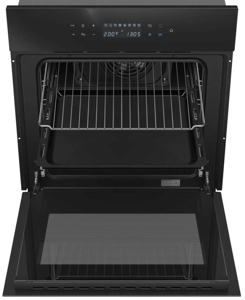 Электрический духовой шкаф Meferi MEO6010BK MATT ULTRA