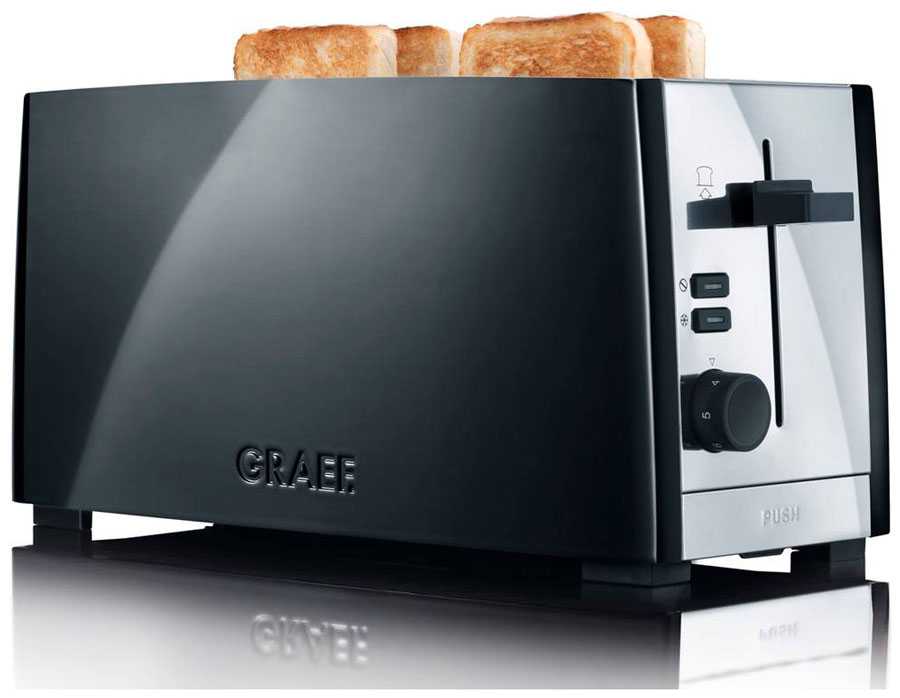 Тостер Graef TO 102 schwarz