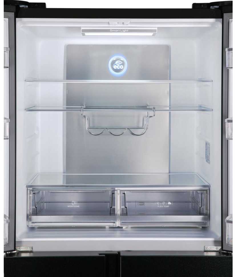 Многокамерный холодильник Hiberg RFQ-555DX NFGB inverter