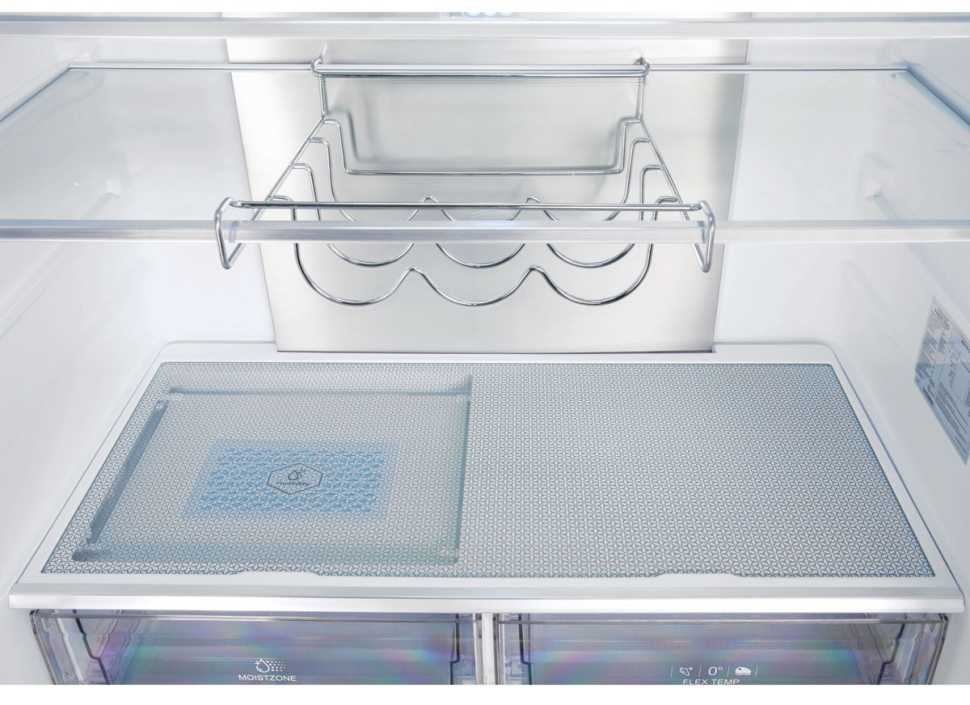 Многокамерный холодильник Hiberg RFQ-555DX NFGB inverter