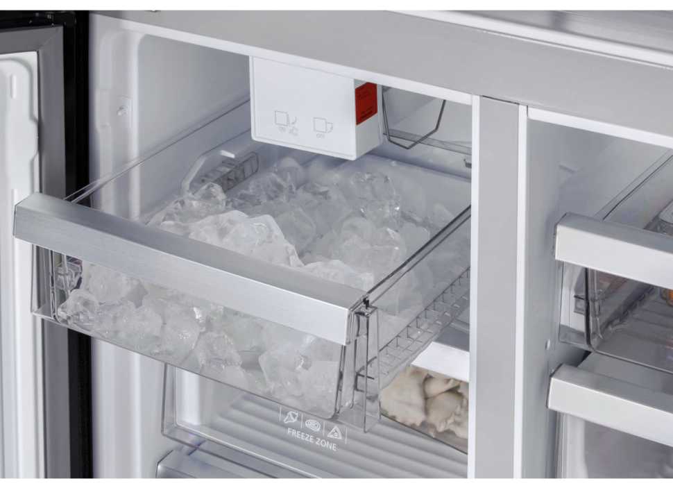 Многокамерный холодильник Hiberg RFQ-555DX NFGB inverter