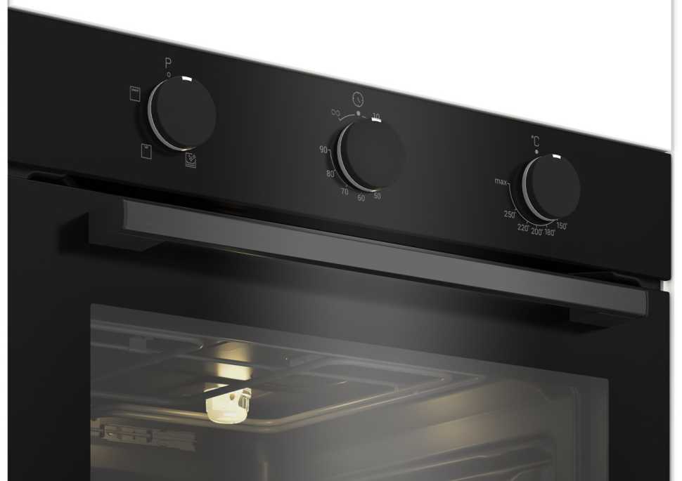 Электрический духовой шкаф Indesit IBFTE 2430 BL черный
