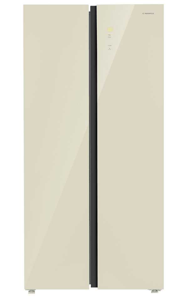 Холодильник Side-by-Side Maunfeld MFF191NFBG