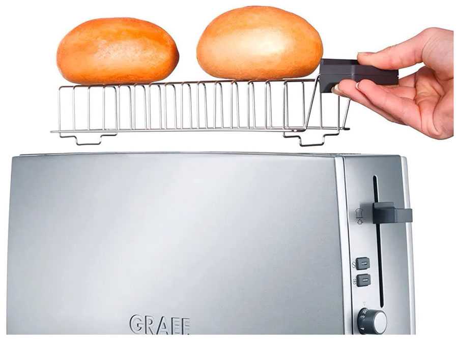 Тостер Graef TO 90 silber