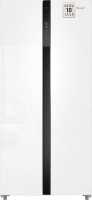 Холодильник Side-by-Side Weissgauff WSBS 500 Inverter NoFrost White Glass
