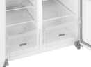 Холодильник Side-by-Side Weissgauff WSBS 500 Inverter NoFrost White Glass